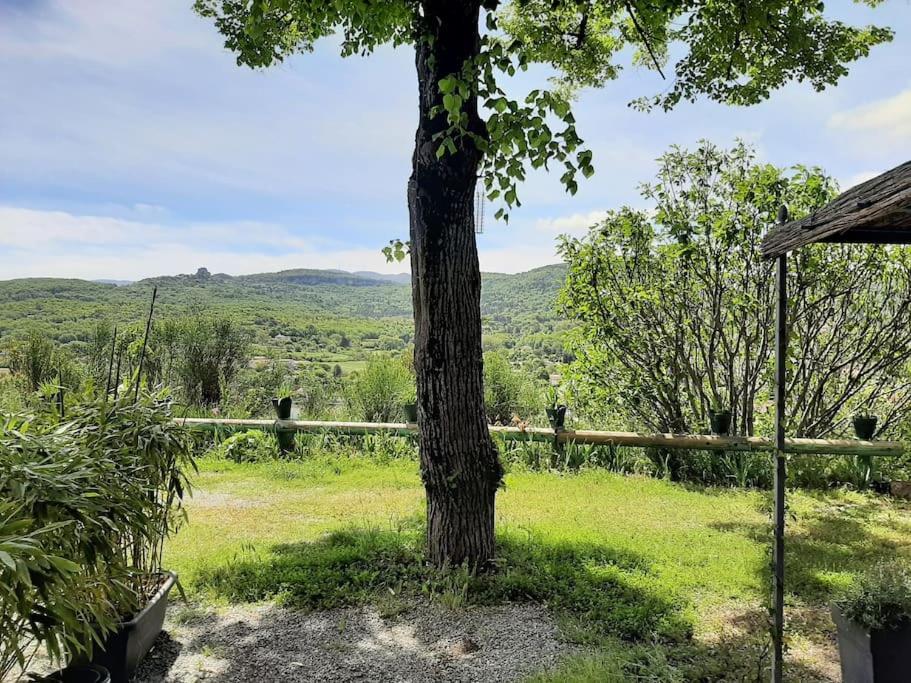 T.Belle Vue Panoramique Au Coeur Du Luberon 40M2 + Pergola . Jardin. P Lejlighed Apt Eksteriør billede