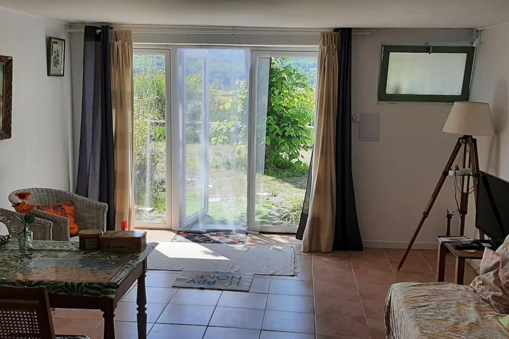 T.Belle Vue Panoramique Au Coeur Du Luberon 40M2 + Pergola . Jardin. P Lejlighed Apt Eksteriør billede
